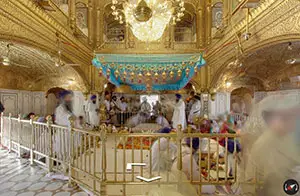 360 degree view of golden temple